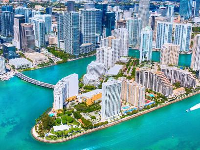 Miami city view