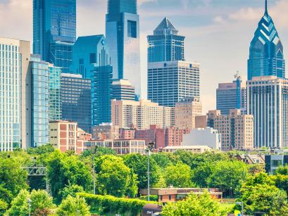 Philadelphia city view