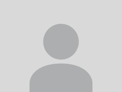 Profile placeholder image - dark gray graphic silhouette over light gray background