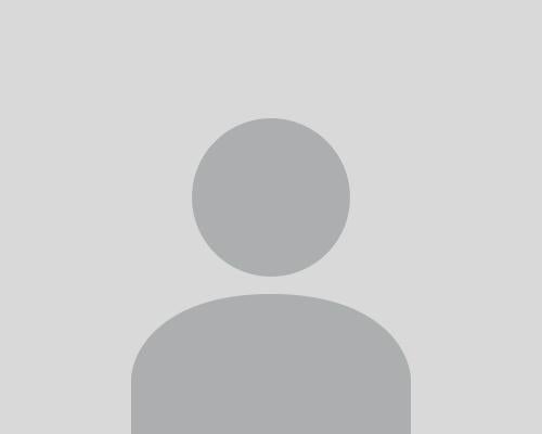 Profile placeholder image - dark gray graphic silhouette over light gray background