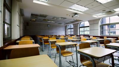 Empty classroom