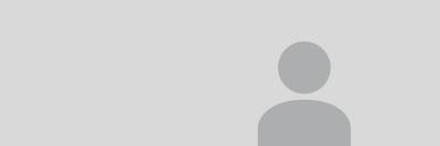 Profile placeholder image - dark gray graphic silhouette over light gray background