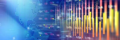 Digital currency exchange stock chart