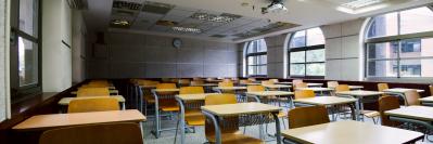 Empty classroom