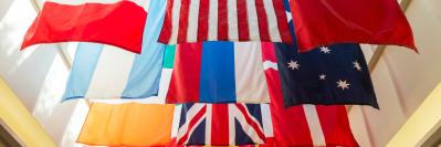 Flags of various countries  