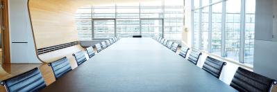Empty conference room