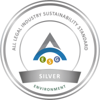 All Legal Industry Sustainability Standard: Silver Environment